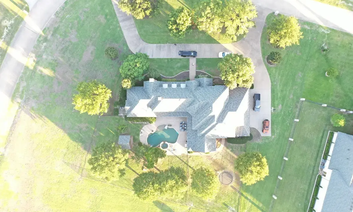 New shingle roof installation on a home in Brownfield